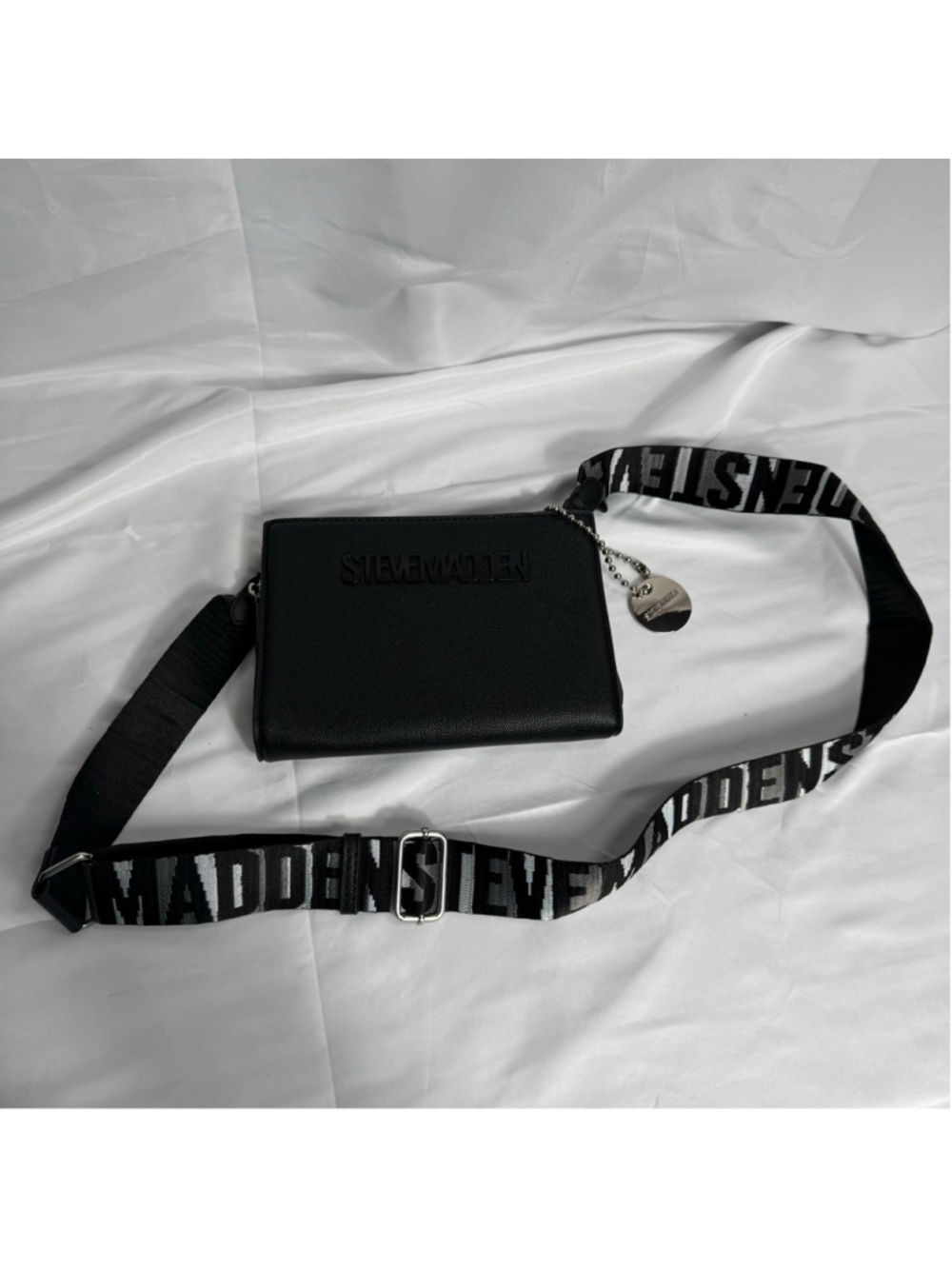 Women's Steve Madden Black Crossbody Bag One Size